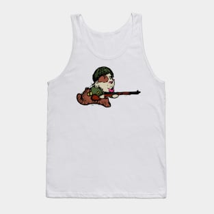 Soldier Guinea Pig Tank Top